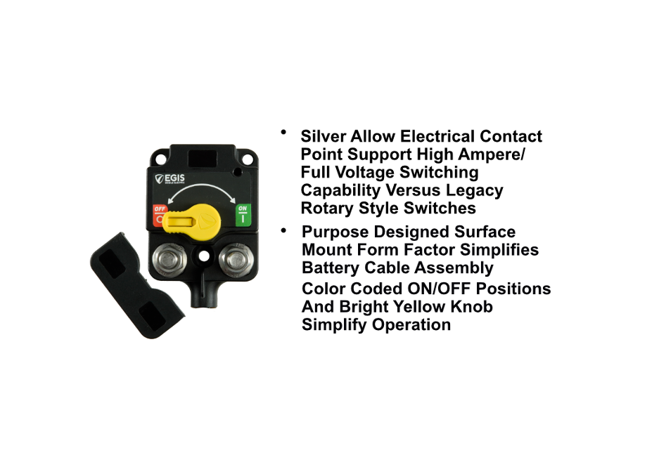 Egis 8710-1900 Battery Disconnect Switch - image 3