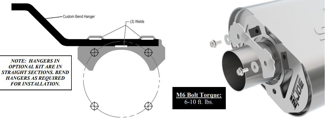 Borla CrateMuffler ™ Exhaust Muffler 400820 - image 3
