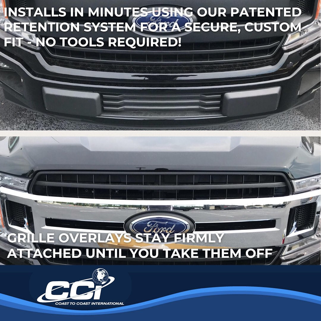 Coast To Coast GI150 Chrome F-150 Grille Overlay - image 4