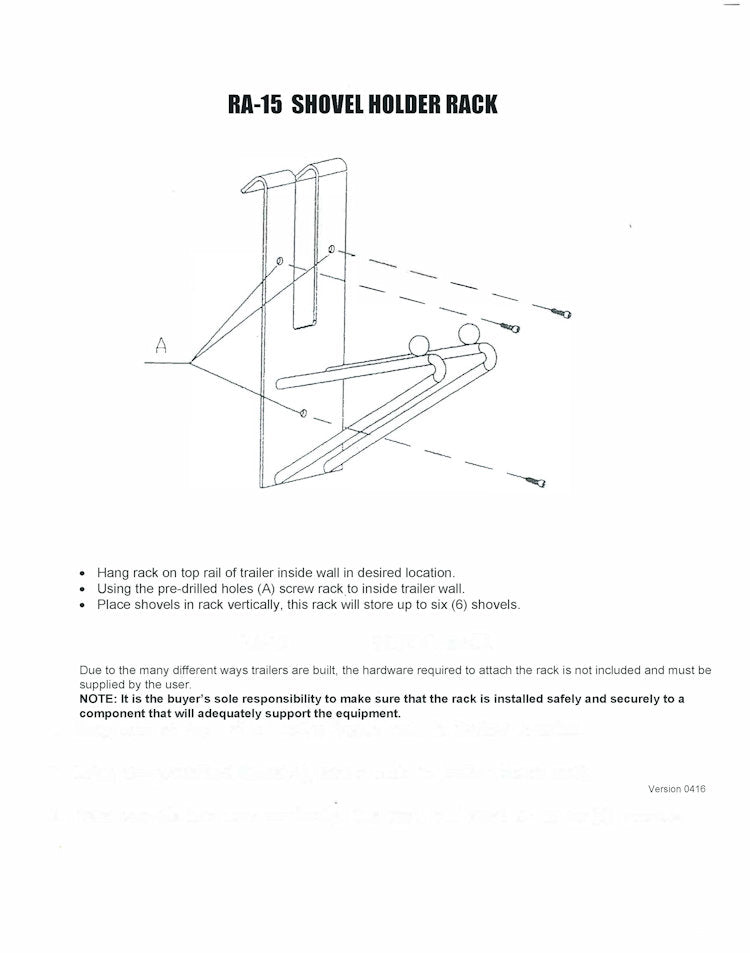 Rack-Em Ra-15 Tool Organizer - image 6