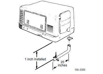 Cummins Power Generation 155-2325 Generator Exhaust Pipe