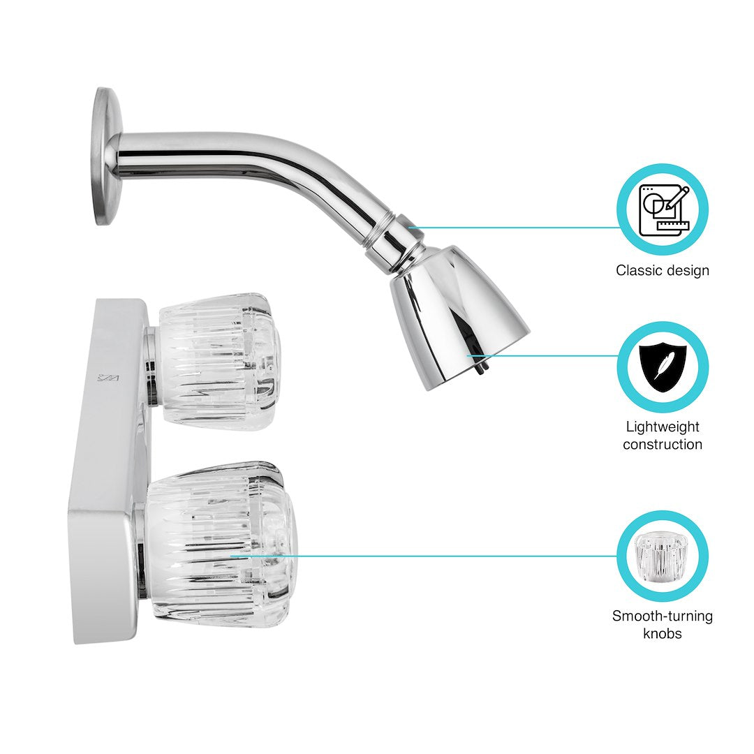 Dura Faucet Df-Sa601a-Cp Shower Control Valve - image 4