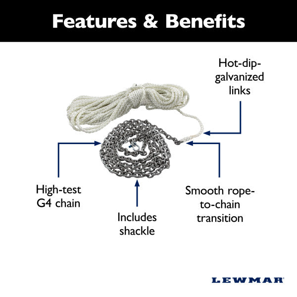 Lewmar Hm10ht200px Anchor Rode - image 3