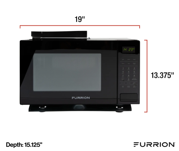 Furrion Llc Fmam09ac-Bl Microwave Oven - image 2