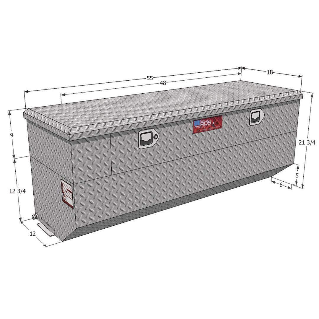 Rds Tanks 72773 Auxiliary Fuel Tank - image 2