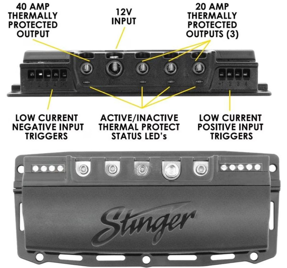 Stinger SPXSH440 SwitchHUB 100A Relay Block