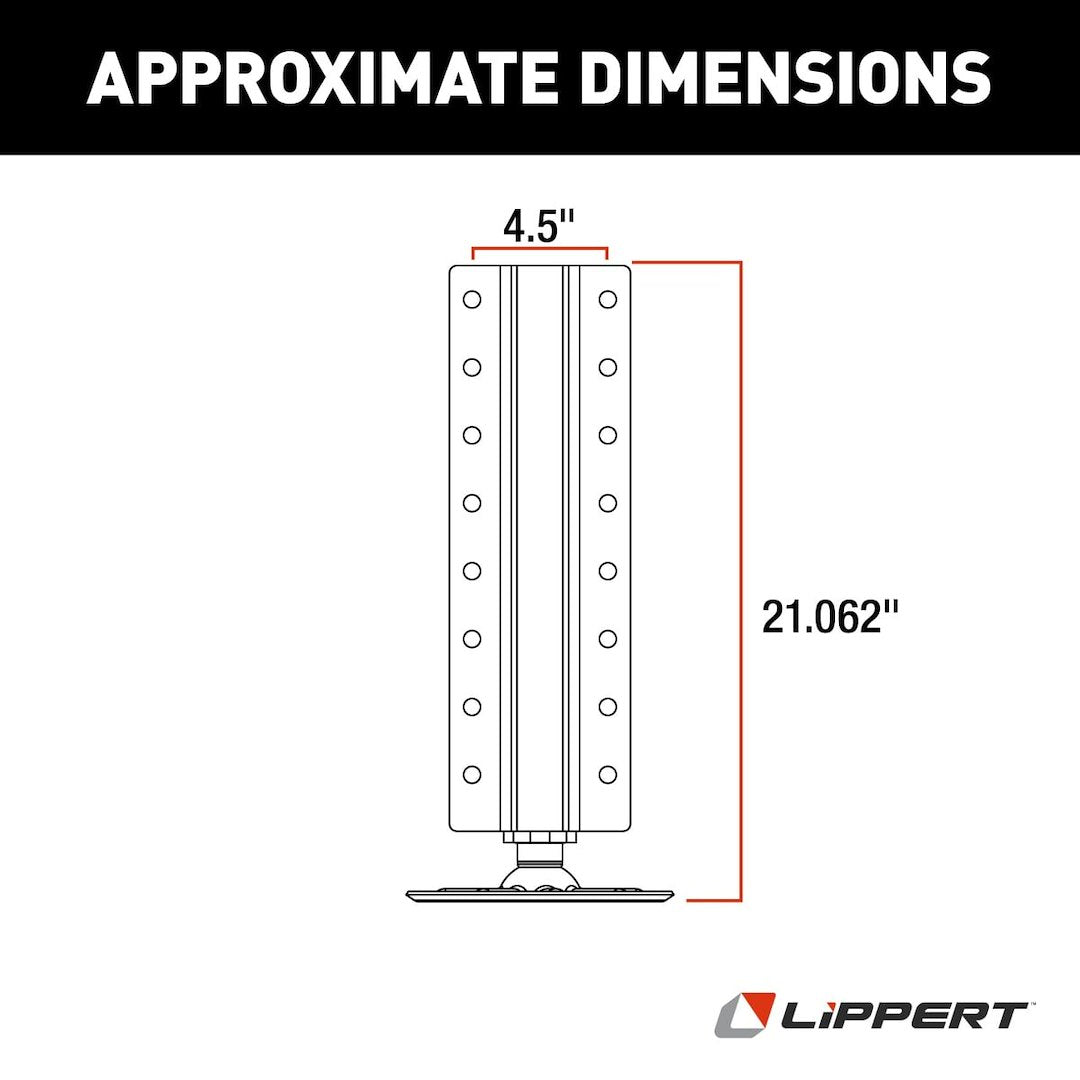 Lippert Components 3728923 Leveling Jack - image 2