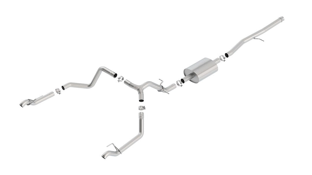 Borla S-Type Cat Back System Single Dual Exhaust System Kit 140769 - image 1