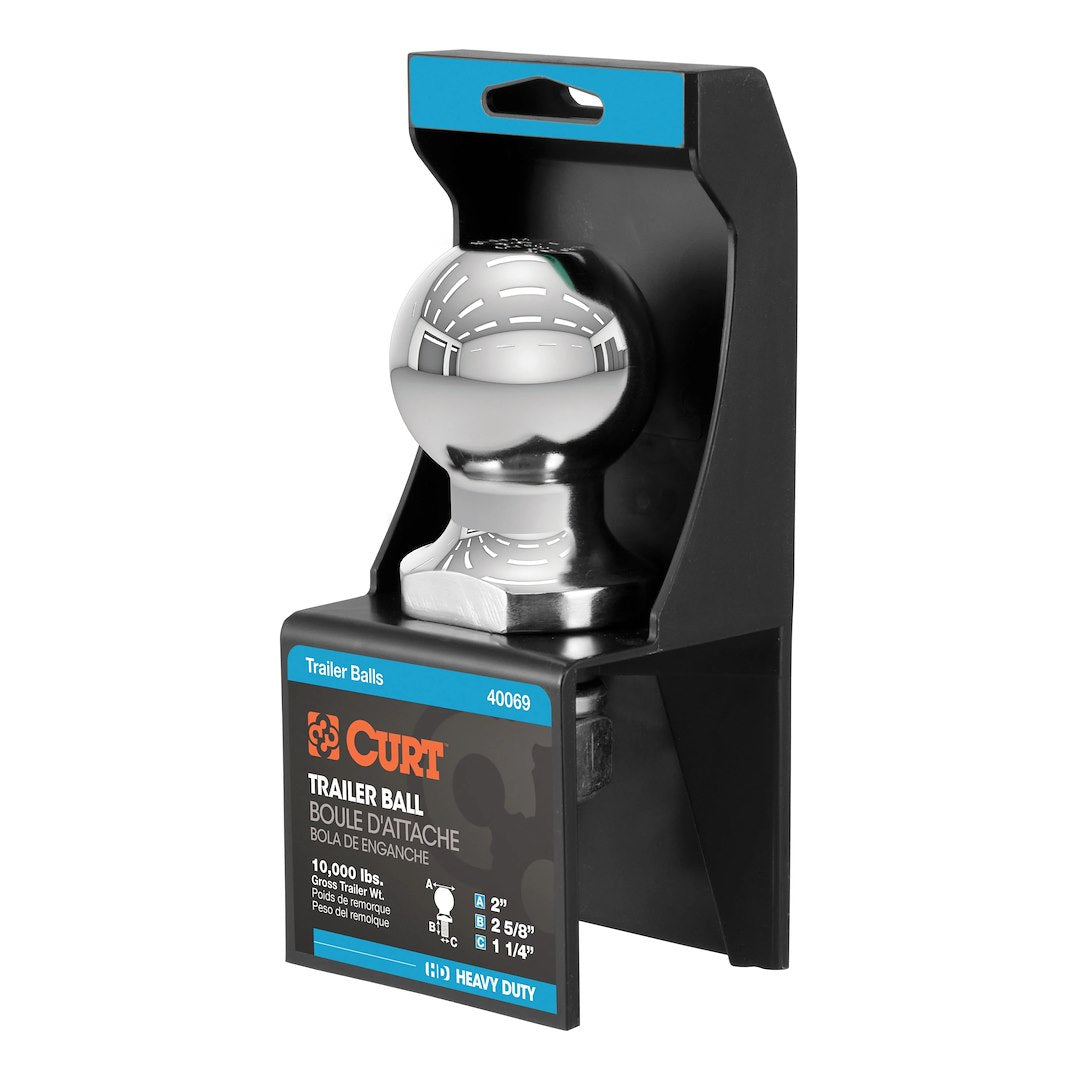Curt 40069 Trailer Hitch Ball - image 1