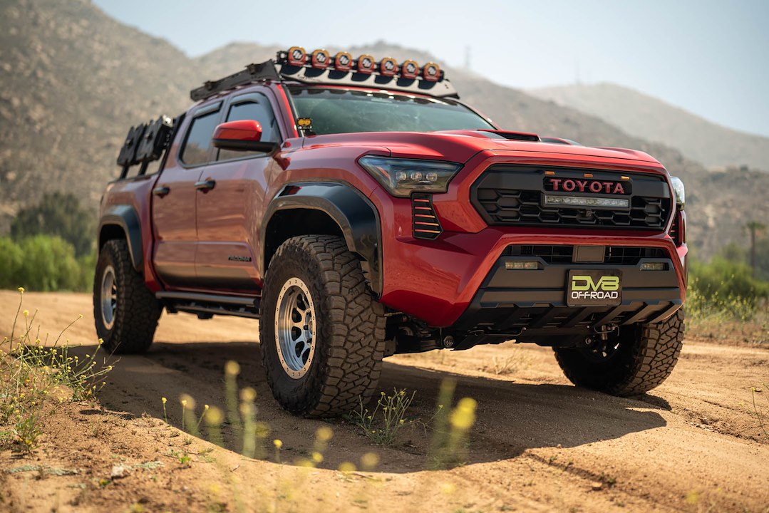 DV8 Offroad SRTT1-04 Tacoma Rock Sliders with Steps