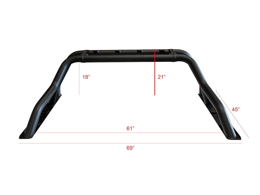 Armordillo 7180338 Tubular Powder Coated Steel Truck Bed Bar - image 2