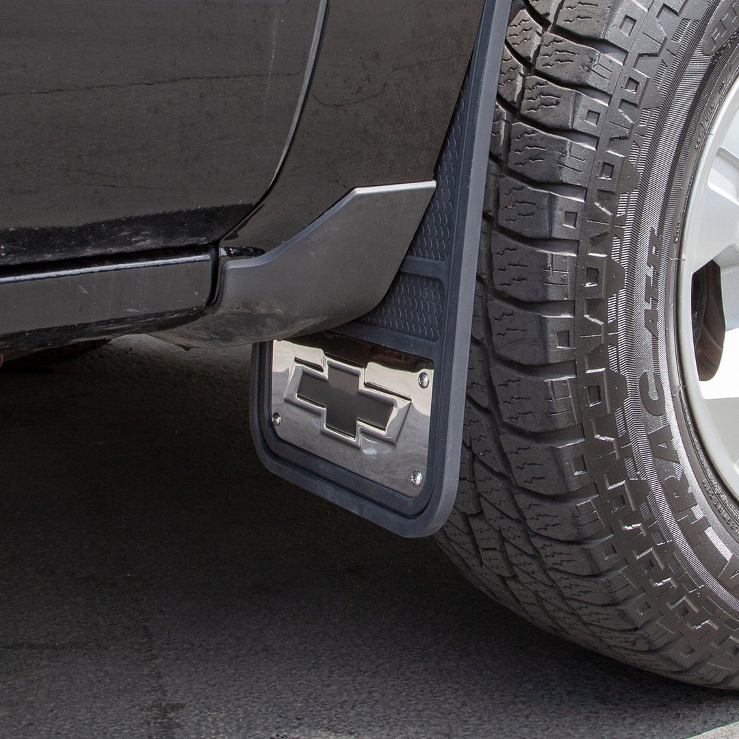 Plasticolor 001840R03 Chevrolet Rear Mud Flaps, Set of 2