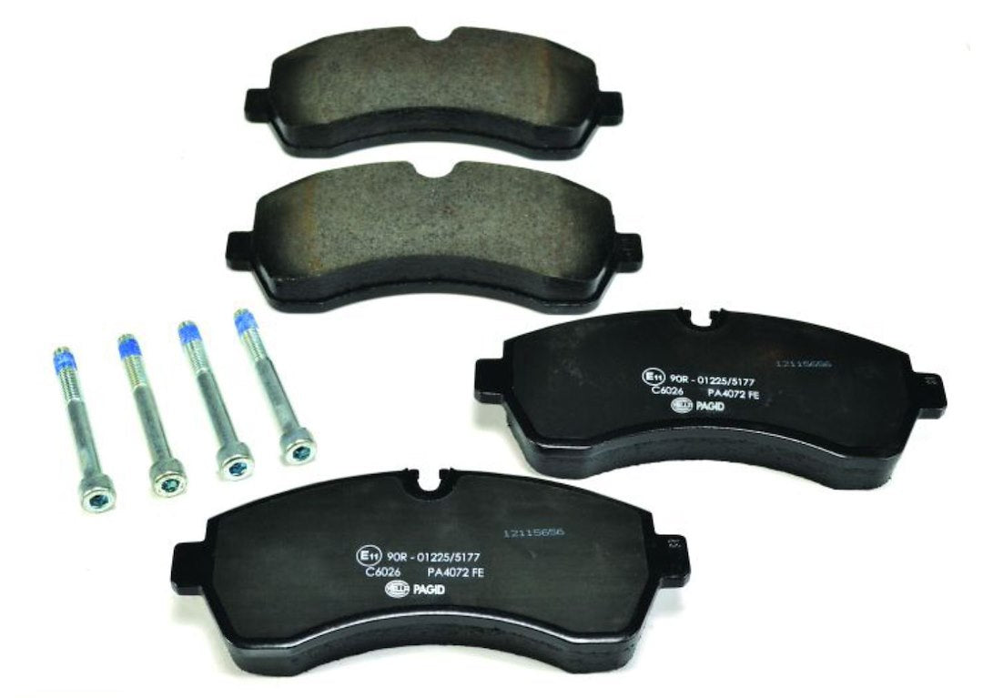 Hella Pagid 355005531 Low-Metallic Disc Brake Pad Set