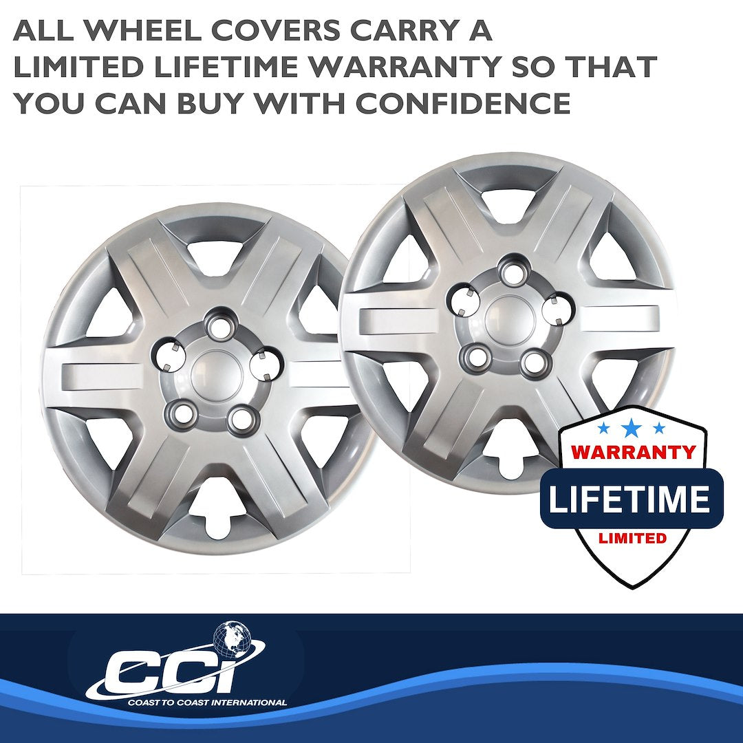 Coast To Coast 45116S Grand Caravan Silver Wheel Covers - image 3