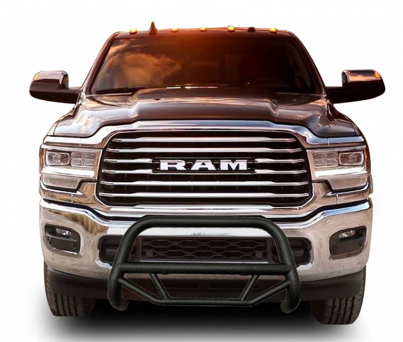 Black Horse Offroad MBT-MR1312 Bull Bar Black Textured 2-1/2 Inch No with skid plate - image 4