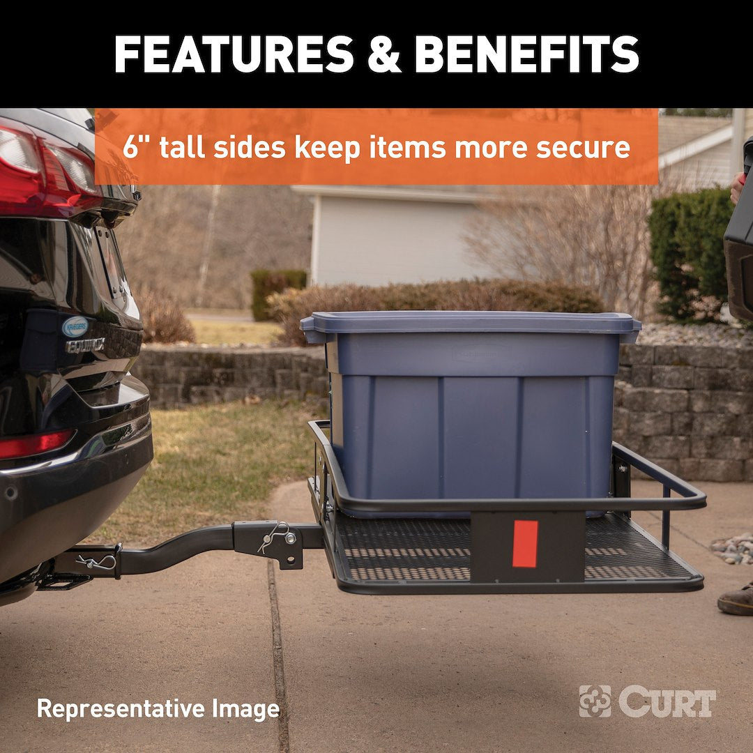 Curt 18150 Trailer Hitch Cargo Carrier - image 4