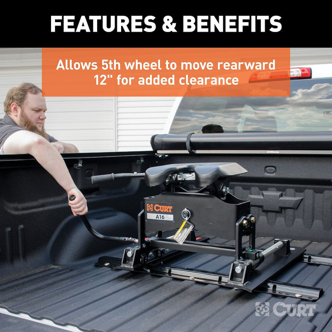Curt 16560 Fifth Wheel Trailer Hitch Slider - image 3