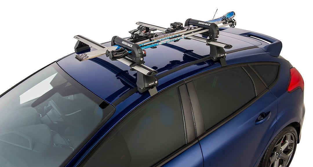 Rhino-Rack USA 572 Roof Rack Ski Carrier for 2 Skis