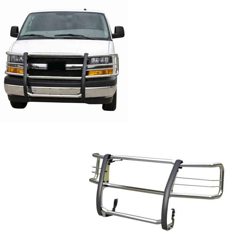 Black Horse Offroad 17GV02MSS Polished Express Grille Guard