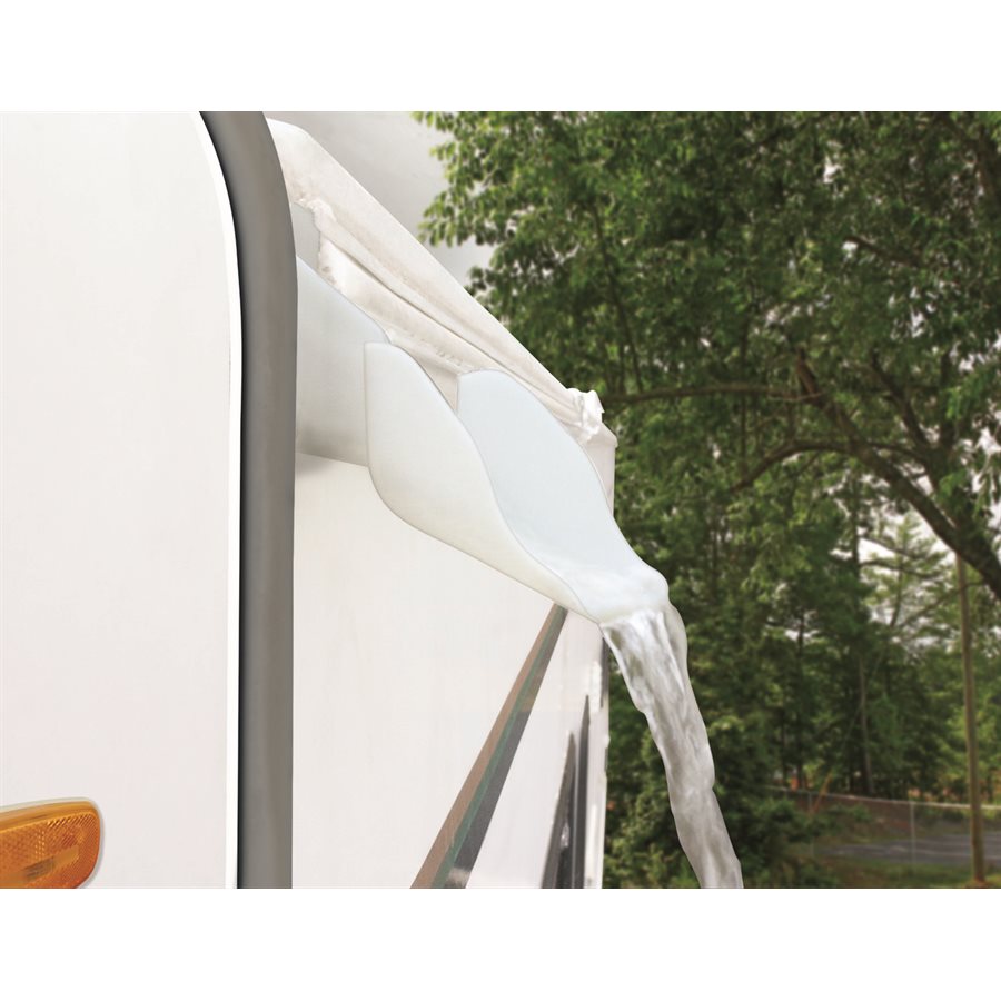 Camco Drip Rail Gutter Spout (42134) – Material: Plastic