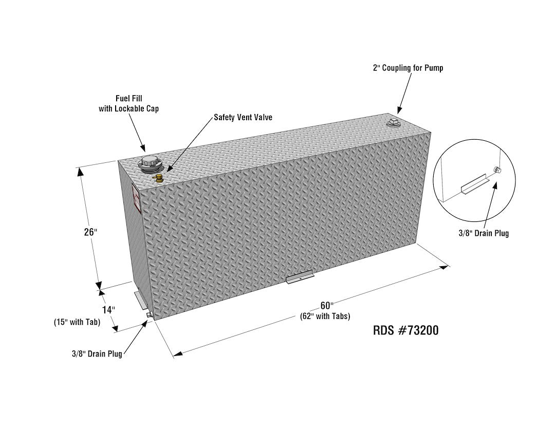 Rds Tanks 73200pc Liquid Transfer Tank - image 2