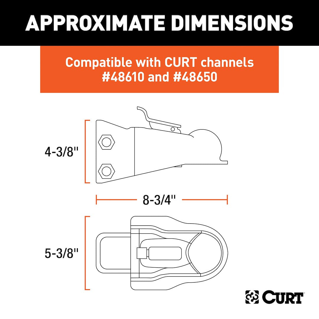 Curt 25330 Trailer Coupler - image 4