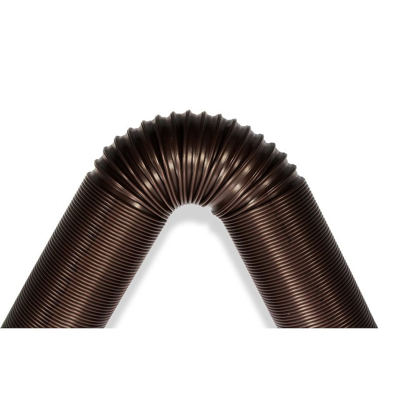 Camco 39741 RhinoFLEX 20' RV Sewer Hose Kit with Swivel Fittings & 4-in-1 Adapter