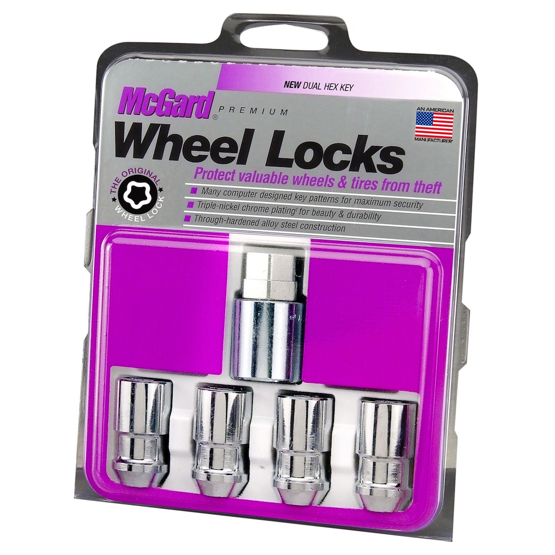 McGard 24198 1.66-Inch Wheel Locks, 4-Pack