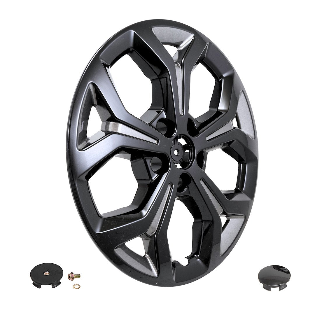 Coast To Coast IMP528CB Silver/Charcoal Chrome Wheel Skins - image 2