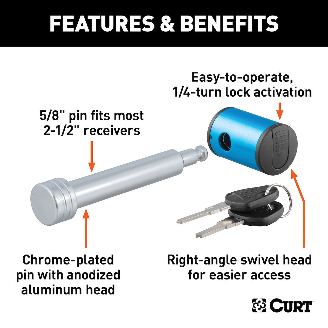 Curt 23504 Trailer Hitch Pin - image 2