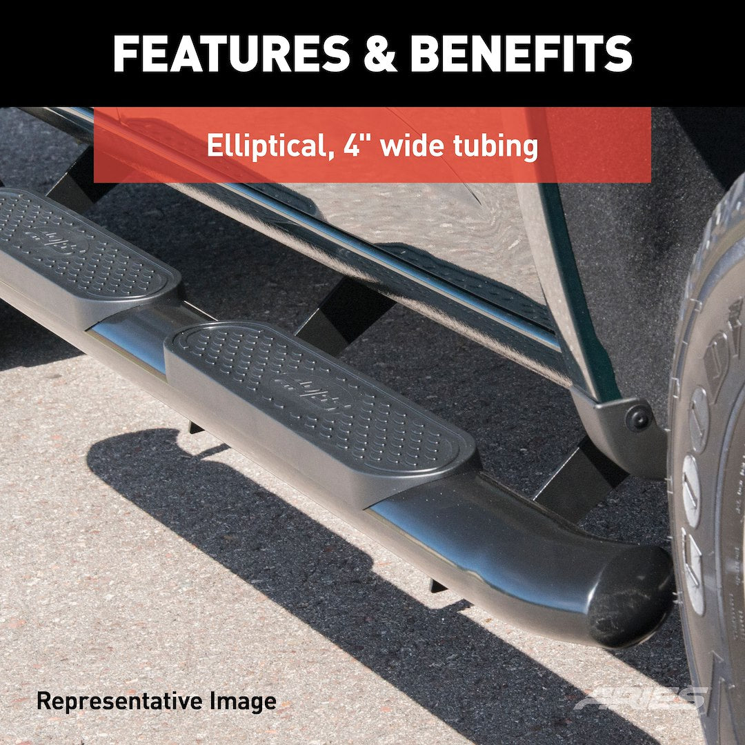 Aries With Surface Steps Oval Nerf Bar S222023 - image 4