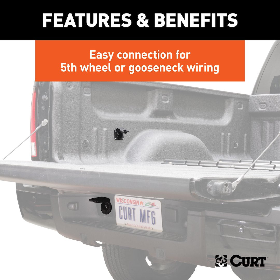 Curt 56070010 Trailer Wiring Connector Extension - image 5