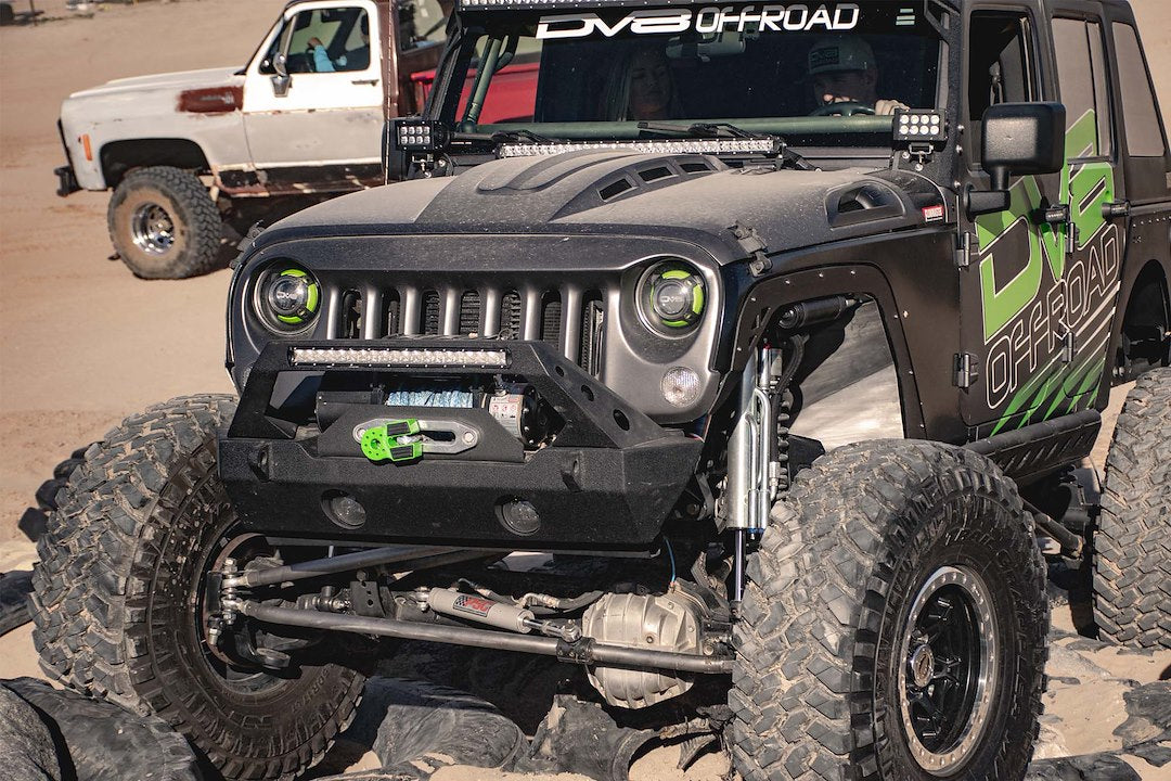 DV8 Offroad HDMB07-02 Black Vented Heat-Dispersion Hood
