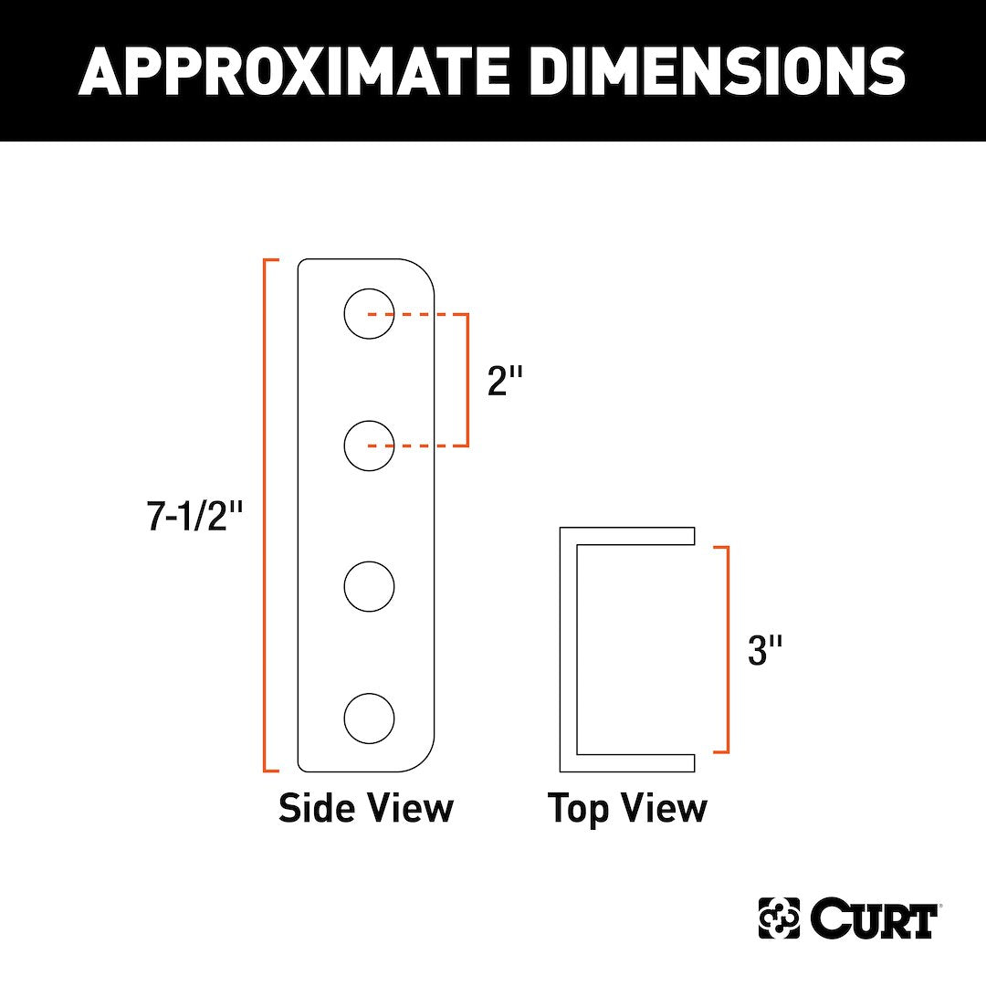 Curt 48610 Lunette Channel - image 2