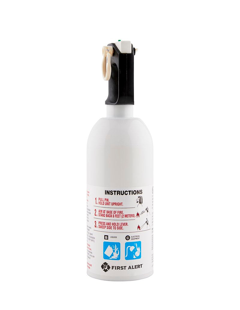 First Alert KITCHEN5 Fire Extinguisher 1.4 lb UL Rated 5-B:C White