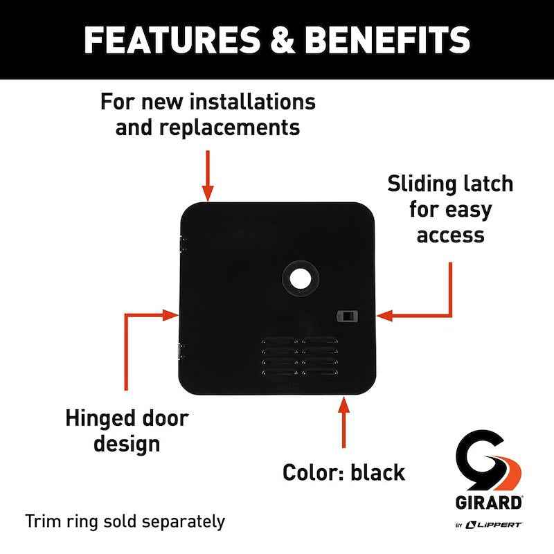 Girard Access Door – 10 Gal Atwood/Suburban - 2GWHDAS10B
