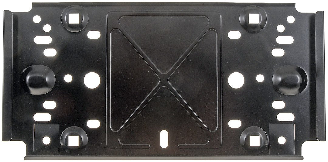 Help! By Dorman 68148 Black Metal Front License Plate Bracket - image 2