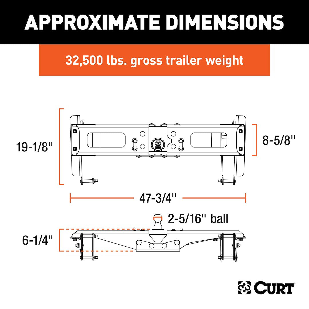 Curt 60642 Gooseneck Trailer Hitch - image 6