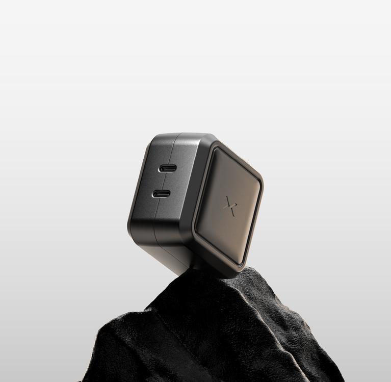 NOCO X65B Cargador de pared dual USB-C de 65W, Negro