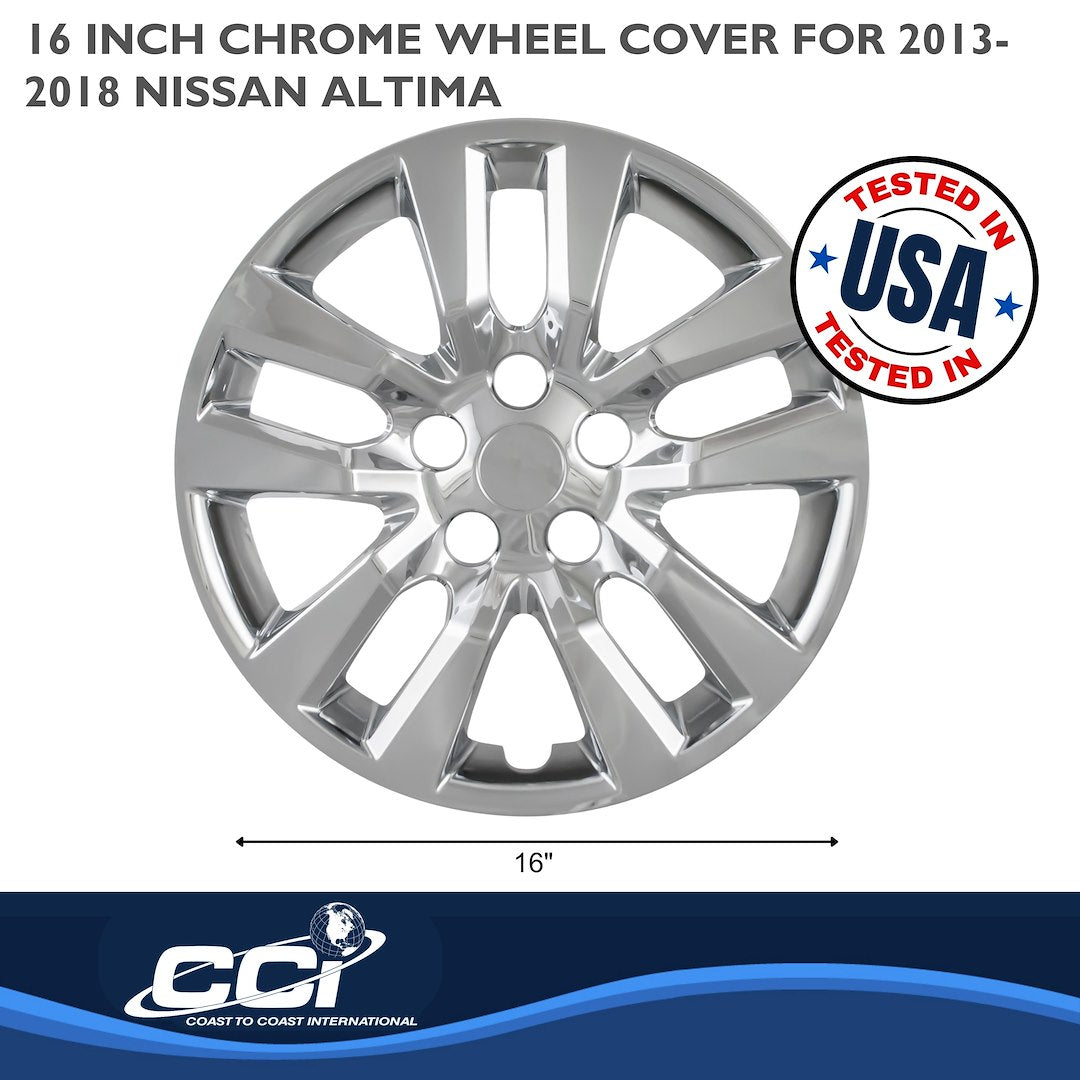Coast To Coast 50516C Altima 16-Inch Chrome Covers - image 2