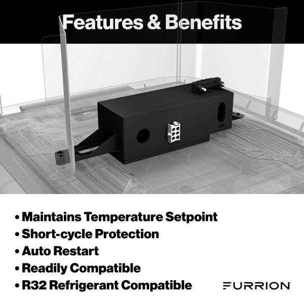 Furrion Chill RV A/C Control Box Assembly Single Zone Manual ADB FACC10MESA2-BL-AM