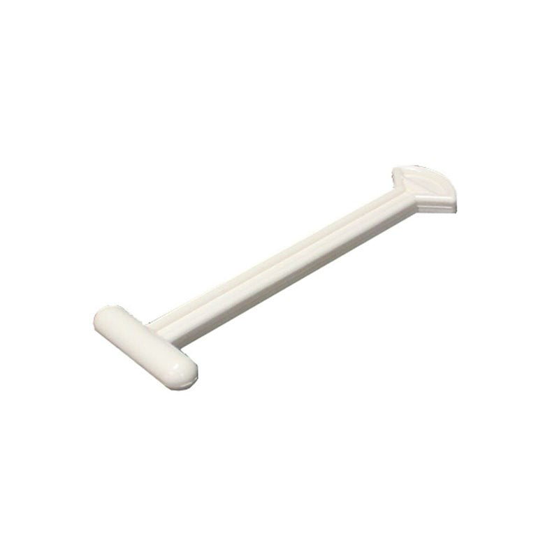 Lippert 381407 T-Style RV Cabinet Door Catch – 4" Polar White