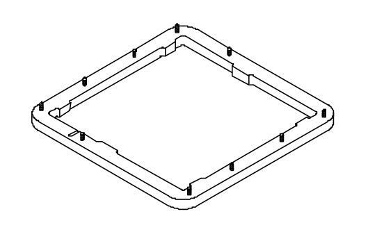 Coleman Mach 8332-3301 Air Conditioner Installation Kit