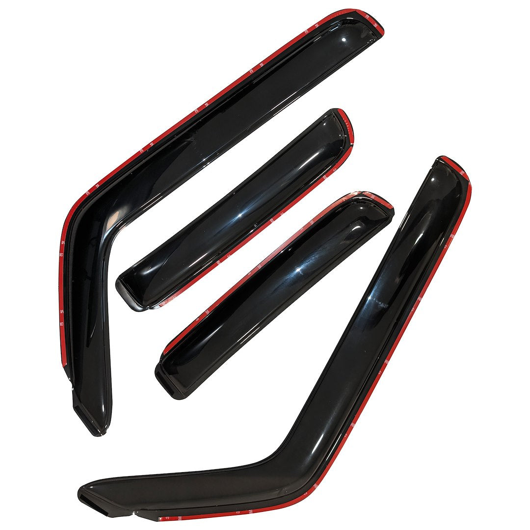 Black Horse Offroad Acrylic Tape-On Rainguard 1494711IN - image 4