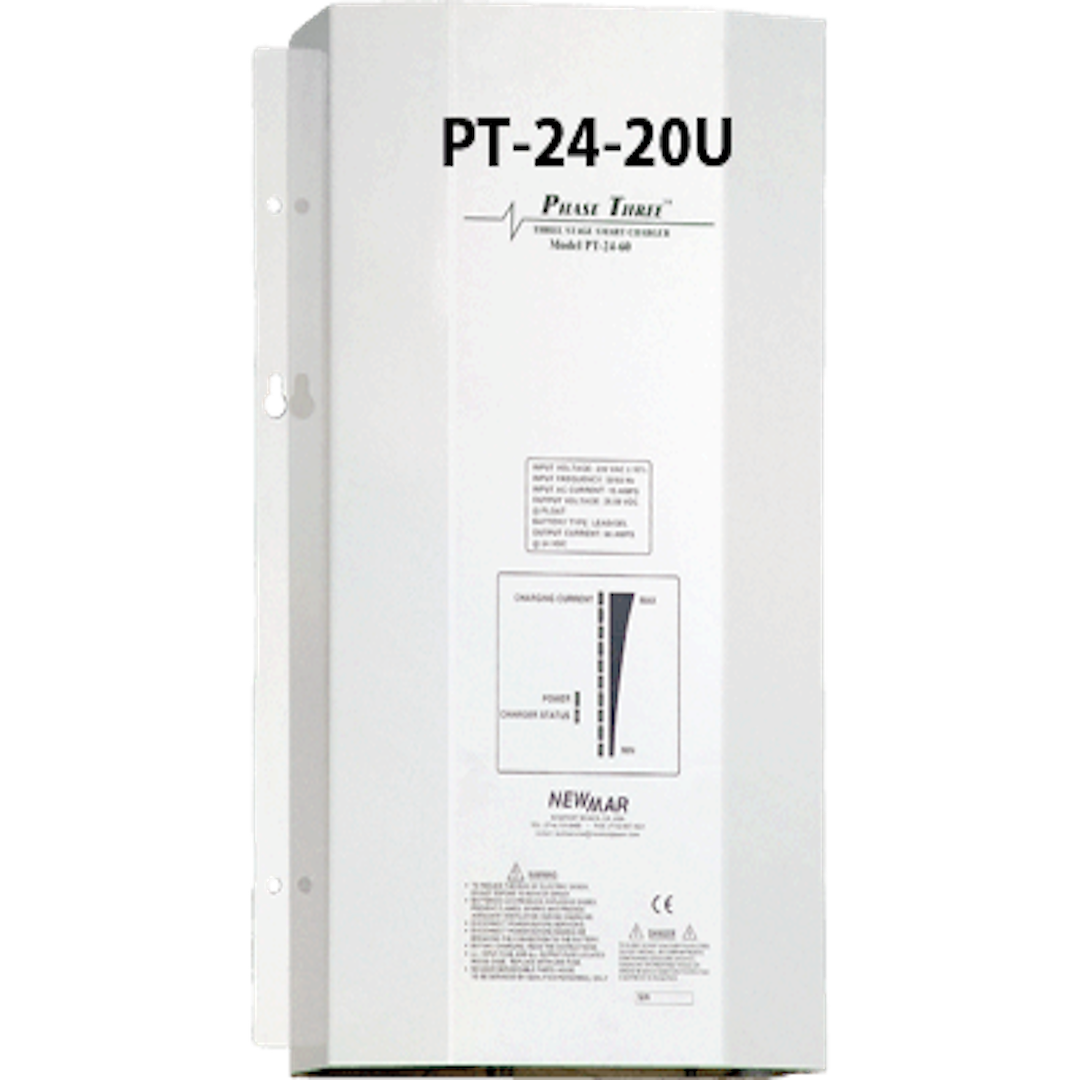 NewMar PT-24-20U Phase Three Smart 20A Battery Charger