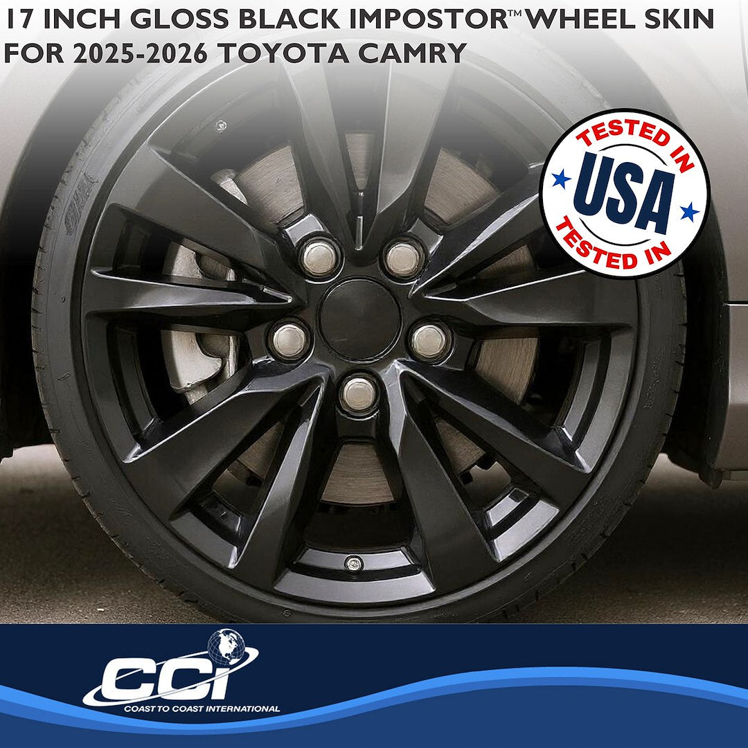 Coast To Coast IMP530BLK Black 16-Inch Wheel Skin Set - image 3