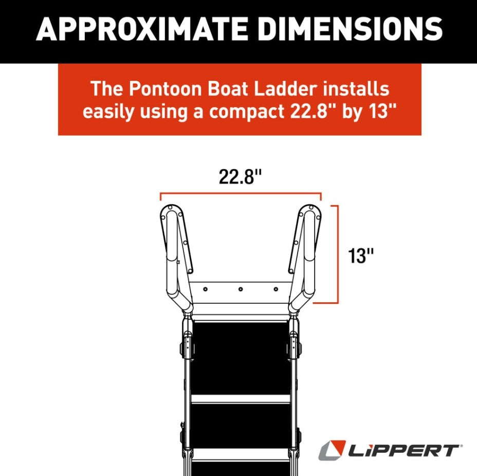 Lippert 2025041871 Boat Ladder - image 2