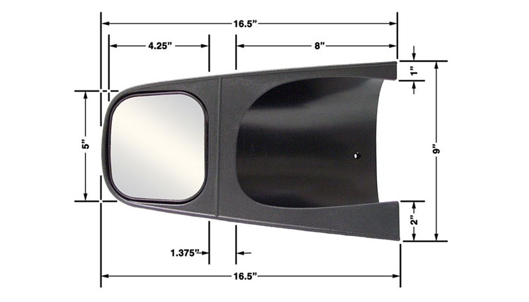 Cipa Usa 11600 Exterior Towing Mirror - image 3