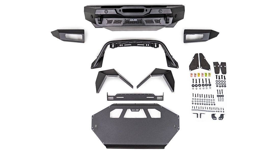 DV8 Offroad FBBR-05 Spec Series Bronco Steel Bumper