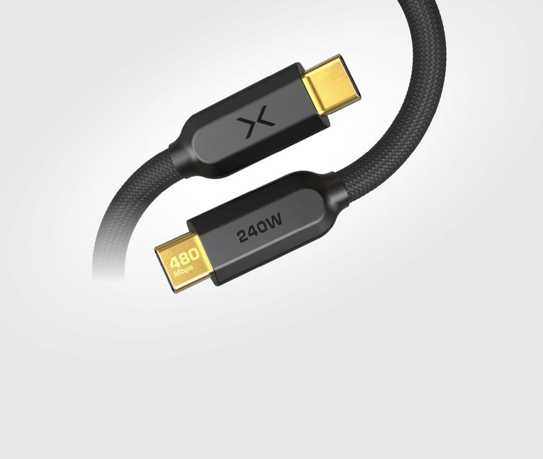 NOCO XC3B Cable USB-C de 10 pies y 240 W, Negro